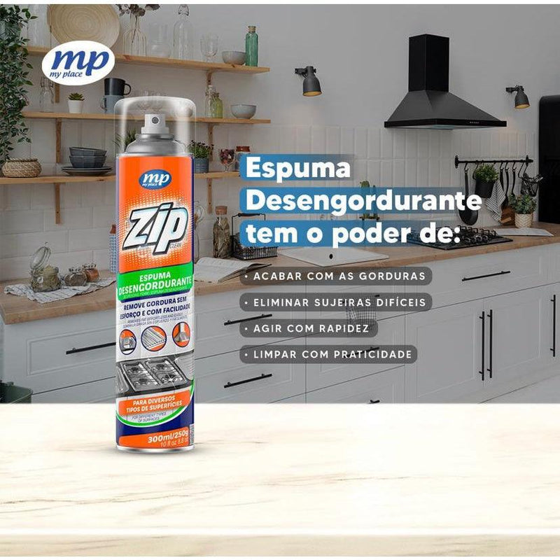 Espuma Desengordurante Zip Clean